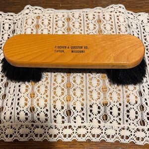 Vintage Billiards Table Brush for Cleaning your Pool Table- New in the 1970’s.